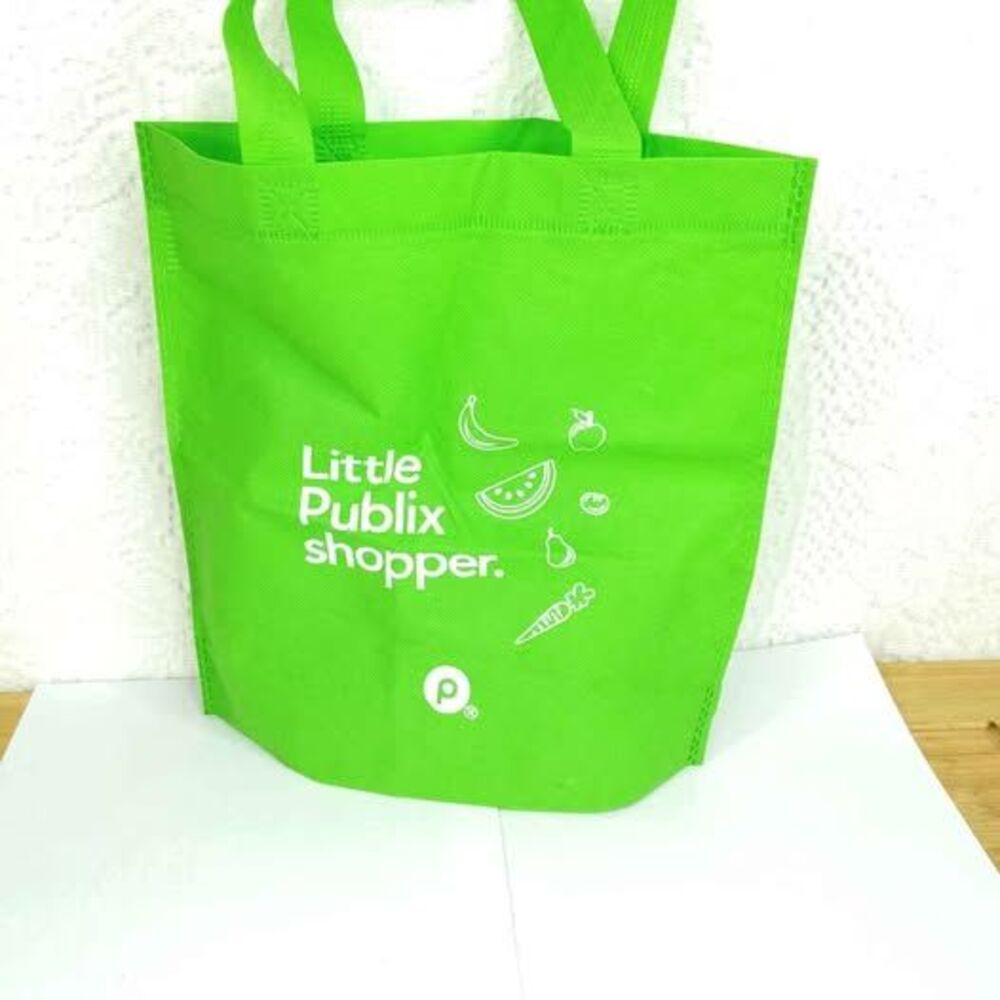 Publix Little Shopper Green Bag Tote Shopping